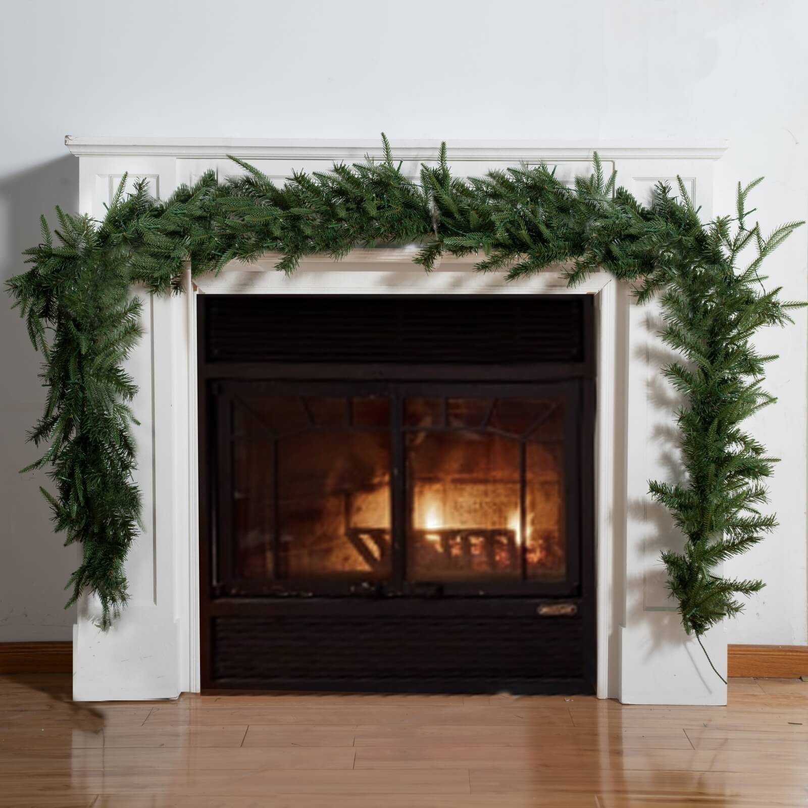 Pine Needle Garland with Optional Warm White LED Lights(PJG-2513)