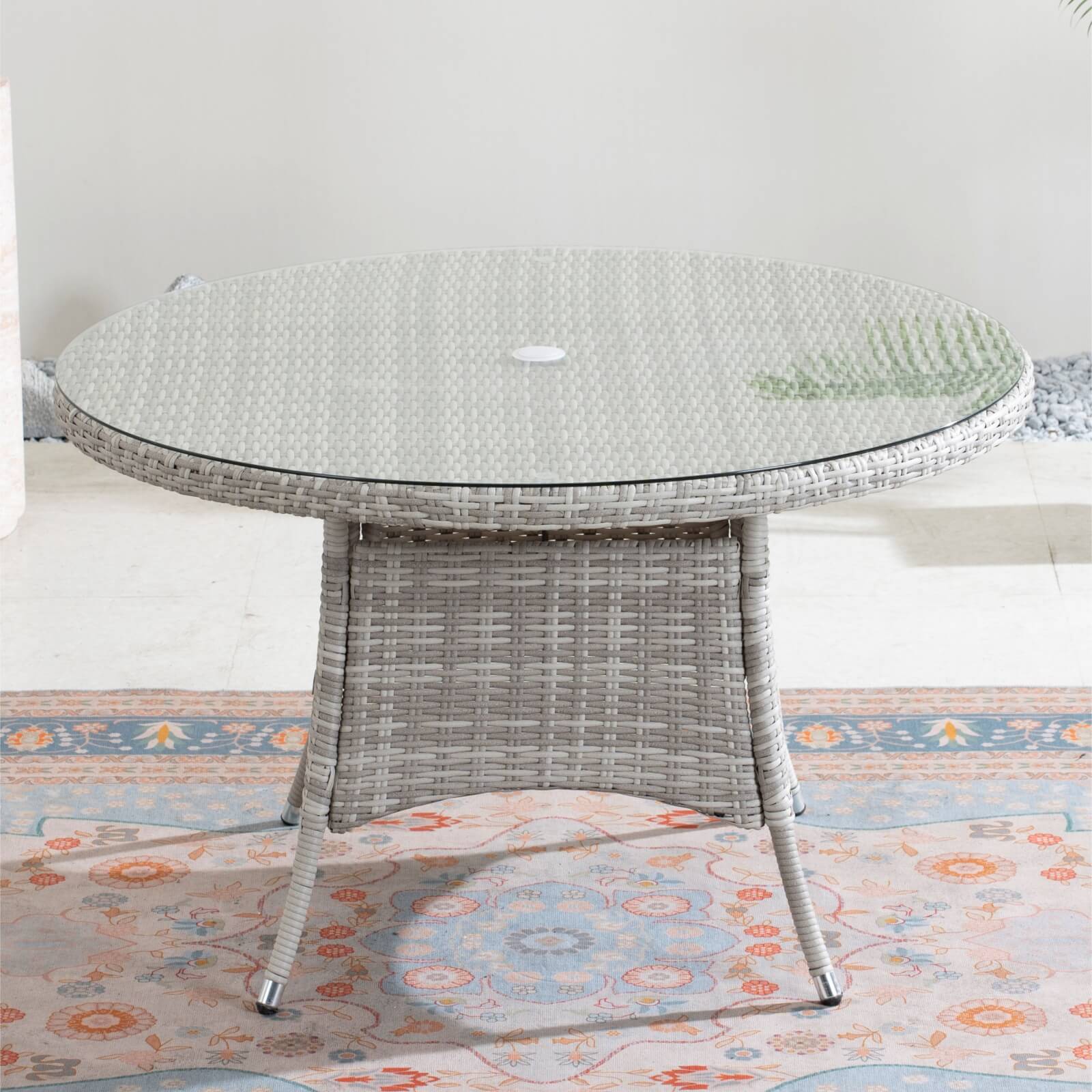 4-Seat Round Outdoor Dining Table – Table Only(PAD-1709-TA)