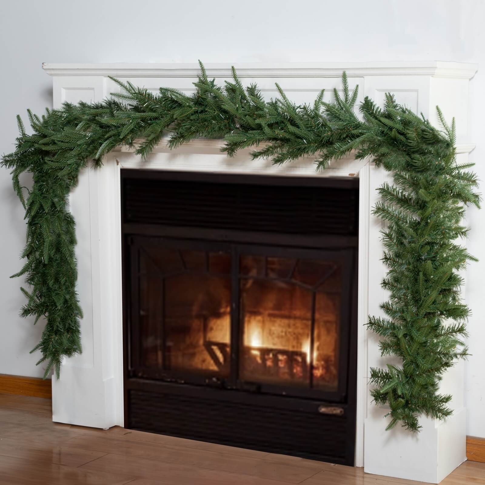 Pine Needle Garland with Optional Warm White LED Lights(PJG-2513)