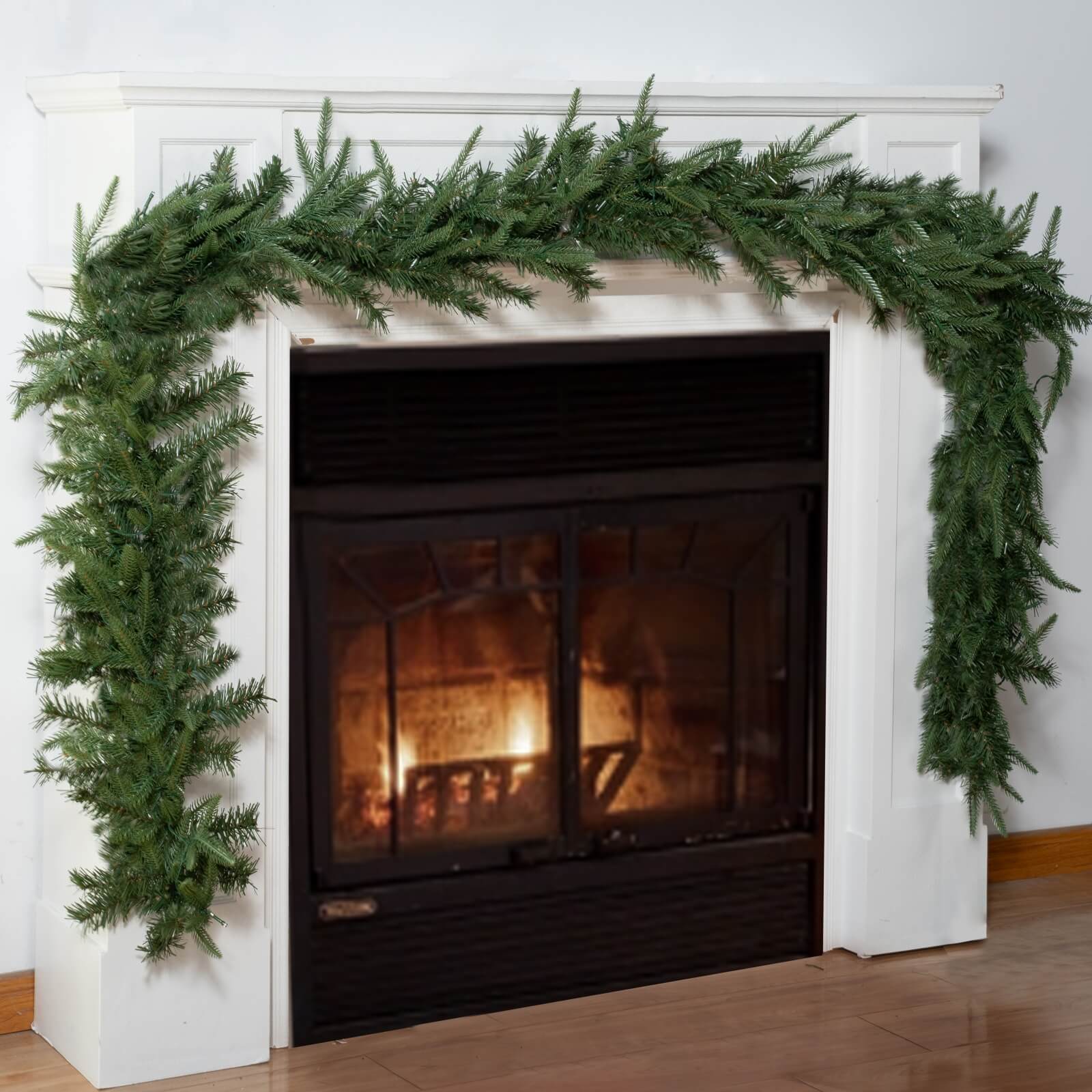 Pine Needle Garland with Optional Warm White LED Lights(PJG-2513)