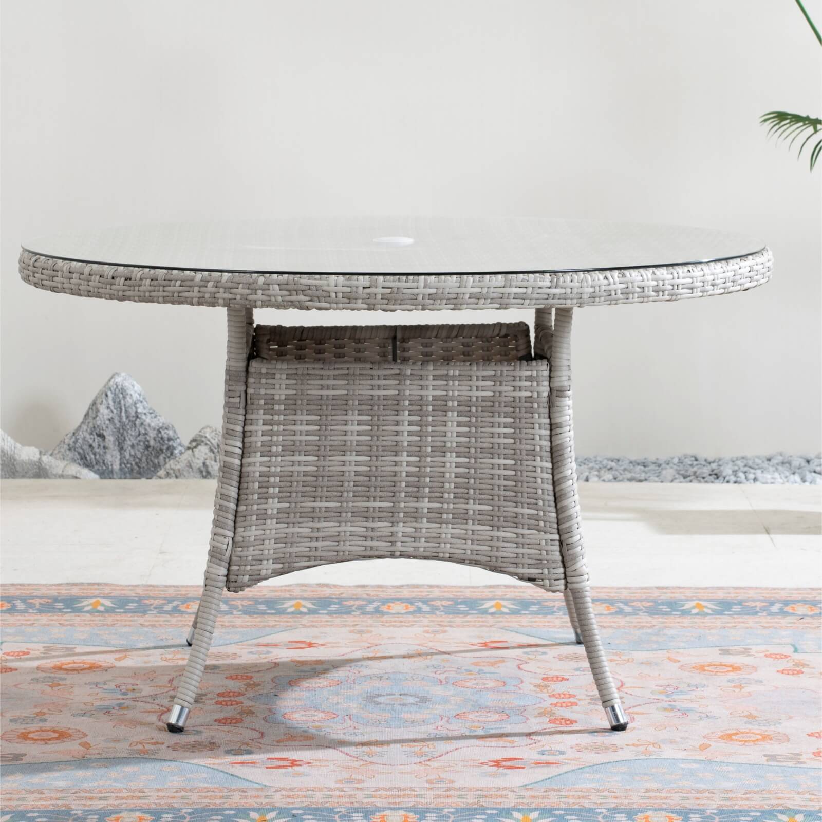 4-Seat Round Outdoor Dining Table – Table Only(PAD-1709-TA)
