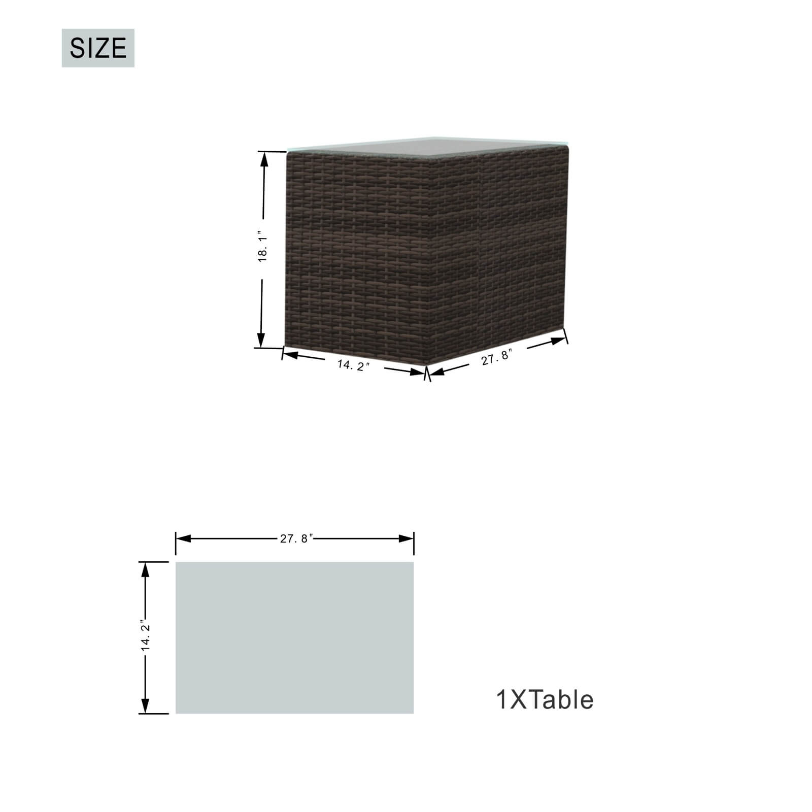 Luxury Outdoor Daybed with Cushions (PAL-1202)