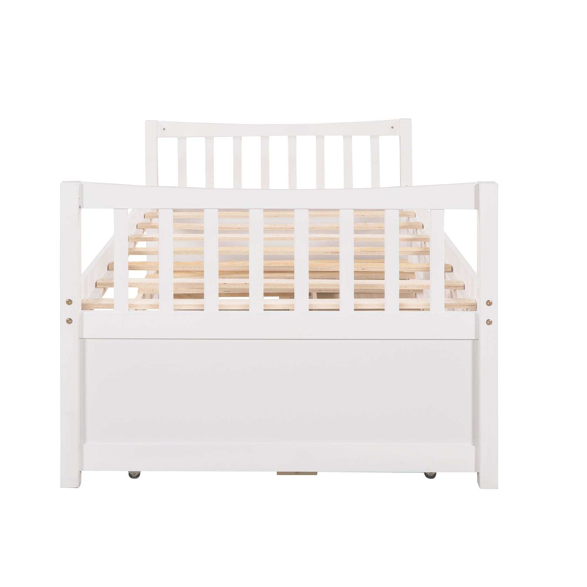Daybed with Trundle and Drawers, Twin Size, White(OLD SKU: LP0000141KAA)