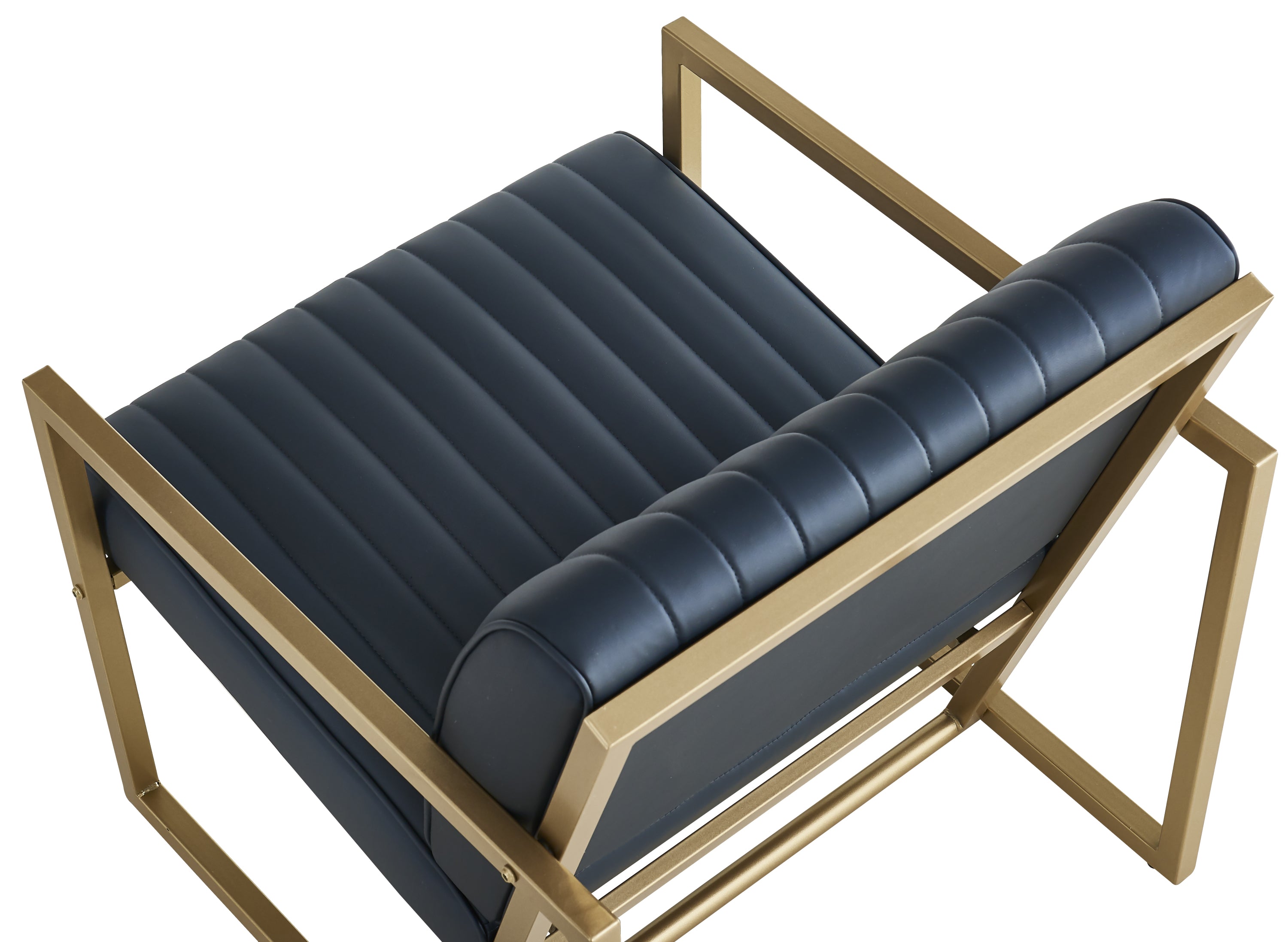 Modern design high quality PU(BLACK)+ steel armchair，for Kitchen, Dining, Bedroom, Living Room