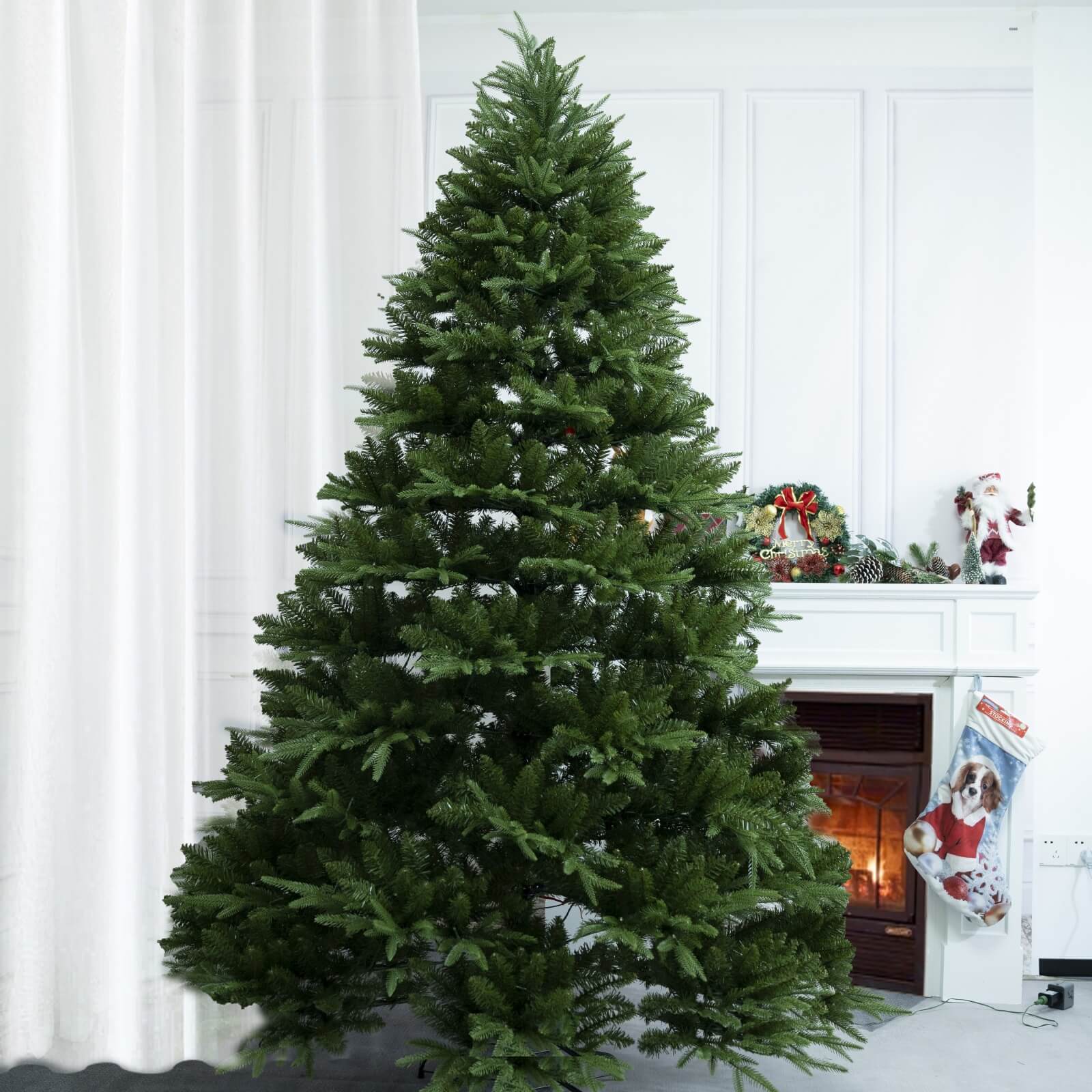 Luxury Artificial Christmas Tree with Optional LED Lights(PJT-2501)