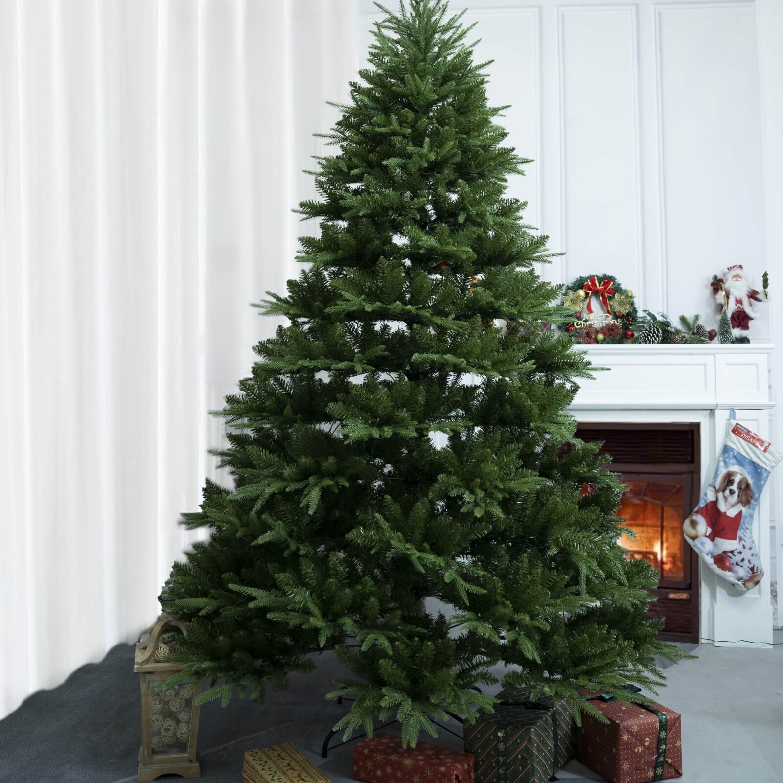 Luxury Artificial Christmas Tree with Optional LED Lights(PJT-2501)