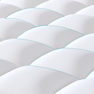 High-Elastic 4-Inch Thick White Mattress – Soft, Comfortable, and Stylish Design for Superior Comfort