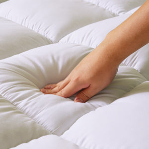 High-Elastic 4-Inch Thick White Mattress – Soft, Comfortable, and Stylish Design for Superior Comfort
