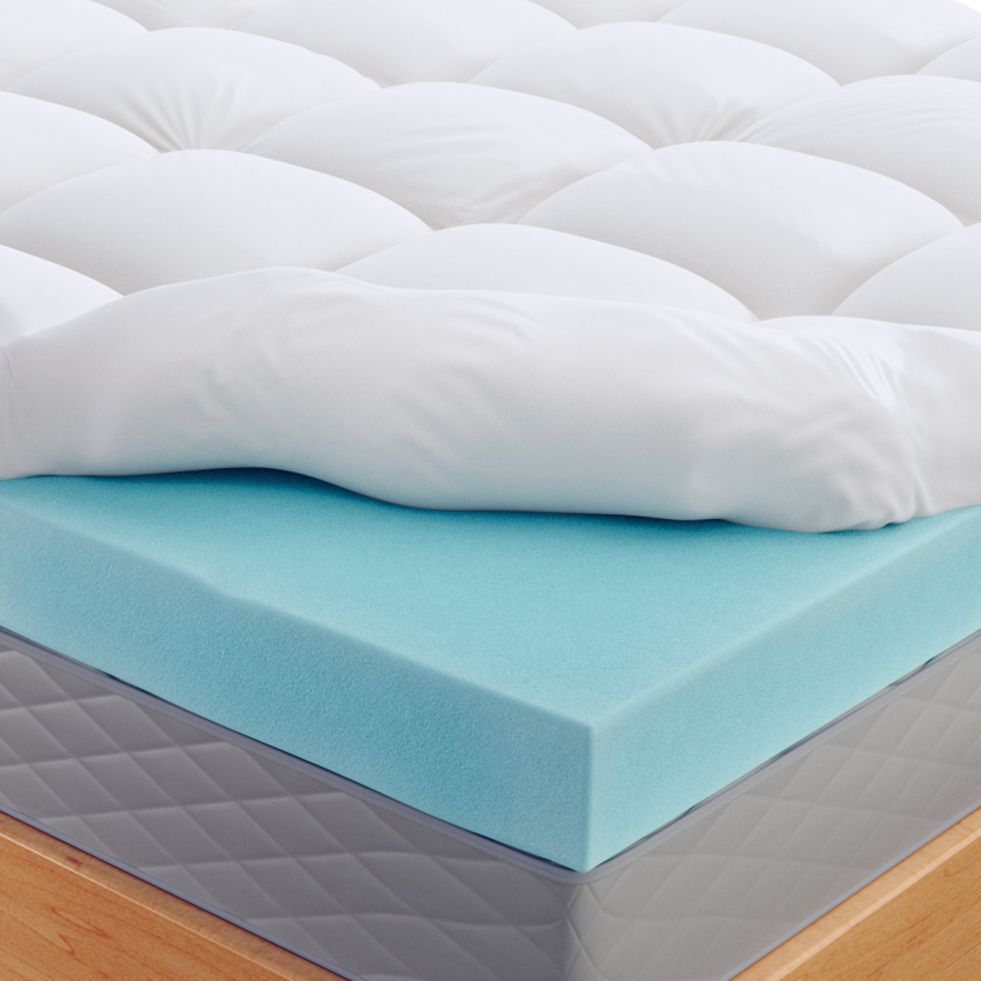 High-Elastic 4-Inch Thick White Mattress – Soft, Comfortable, and Stylish Design for Superior Comfort