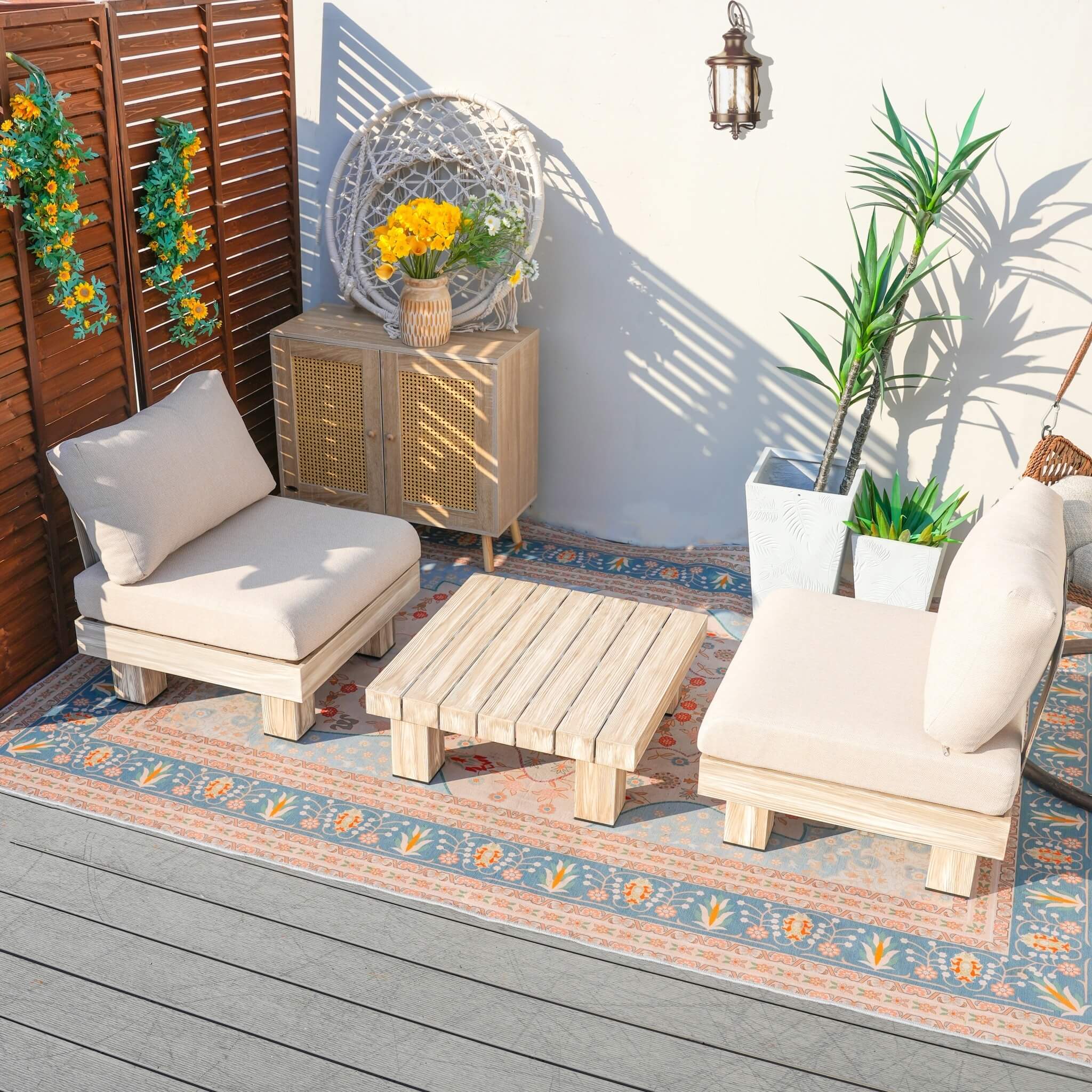 Armless Bistro Set (PAS-2510-Bis-Armless-SET)