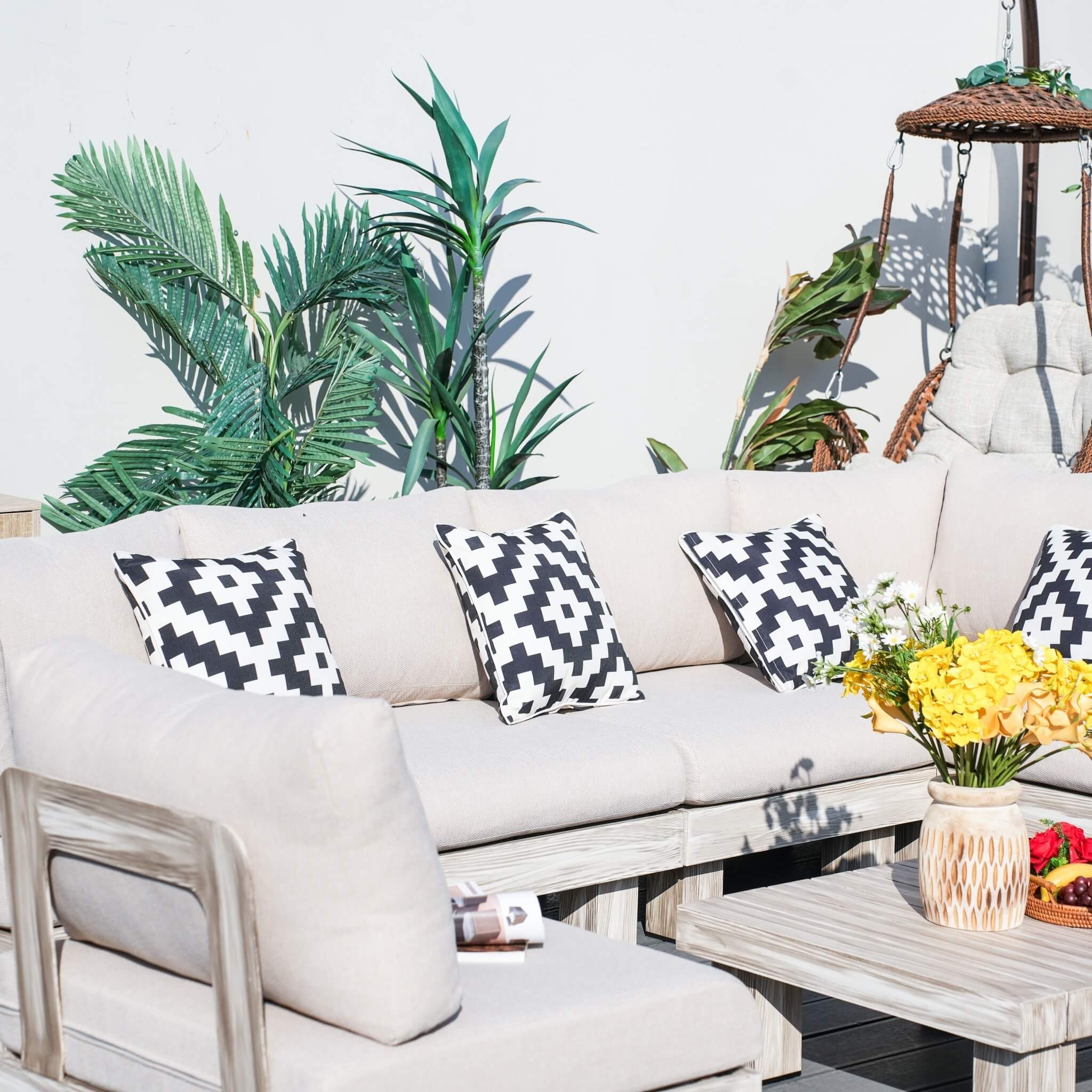 L4 Outdoor Sectional Sofa Set (PAS-2510-L4-SET)
