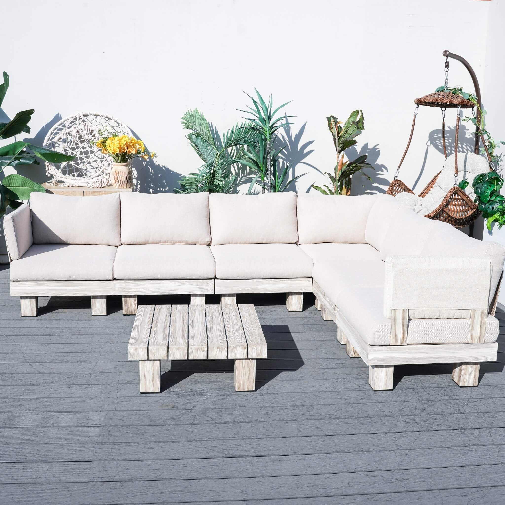 L4 Outdoor Sectional Sofa Set (PAS-2510-L4-SET)