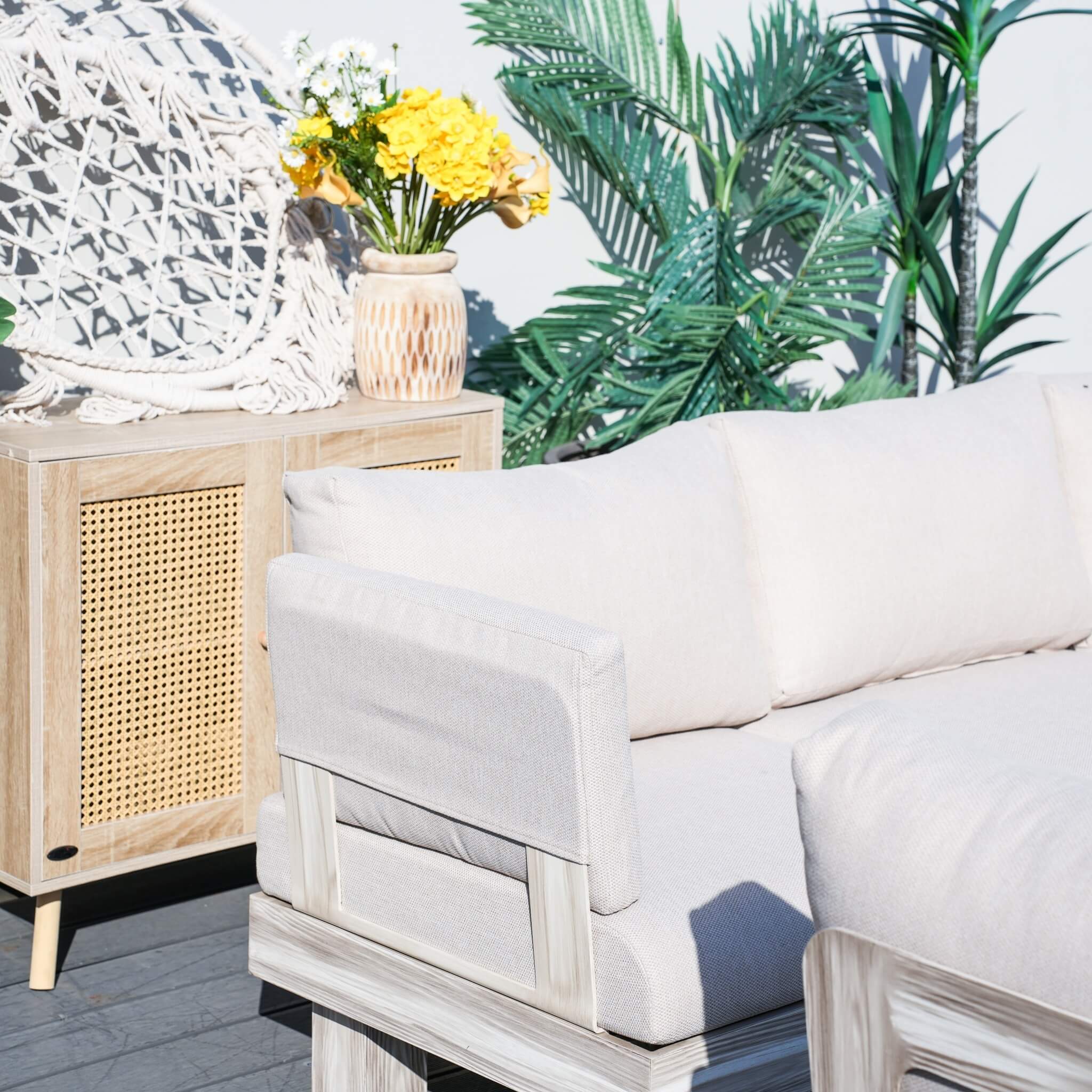 L4 Outdoor Sectional Sofa Set (PAS-2510-L4-SET)