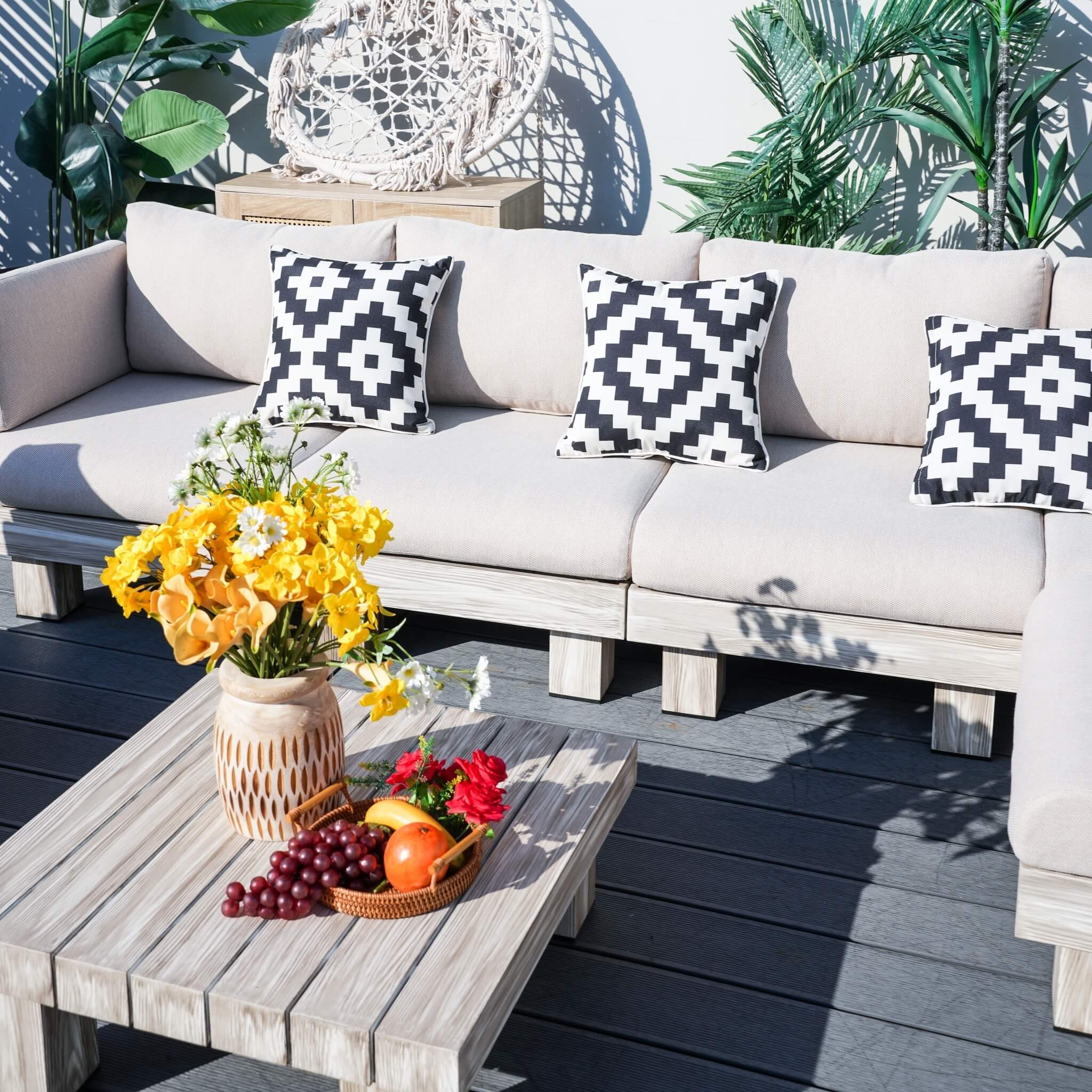 L4 Outdoor Sectional Sofa Set (PAS-2510-L4-SET)