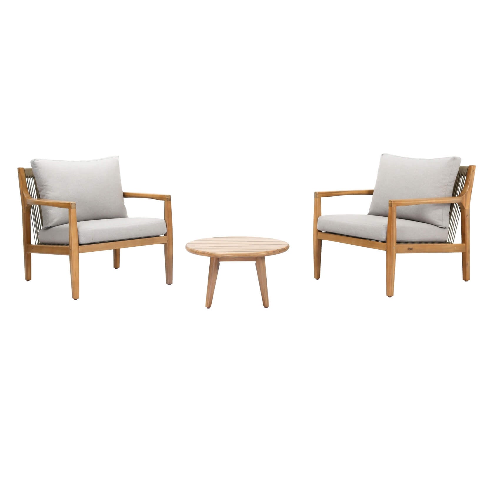 3-Piece Rustic Acacia Wood Patio Set – 2 Chairs & Table(PAS-2513-SC*2+ST)