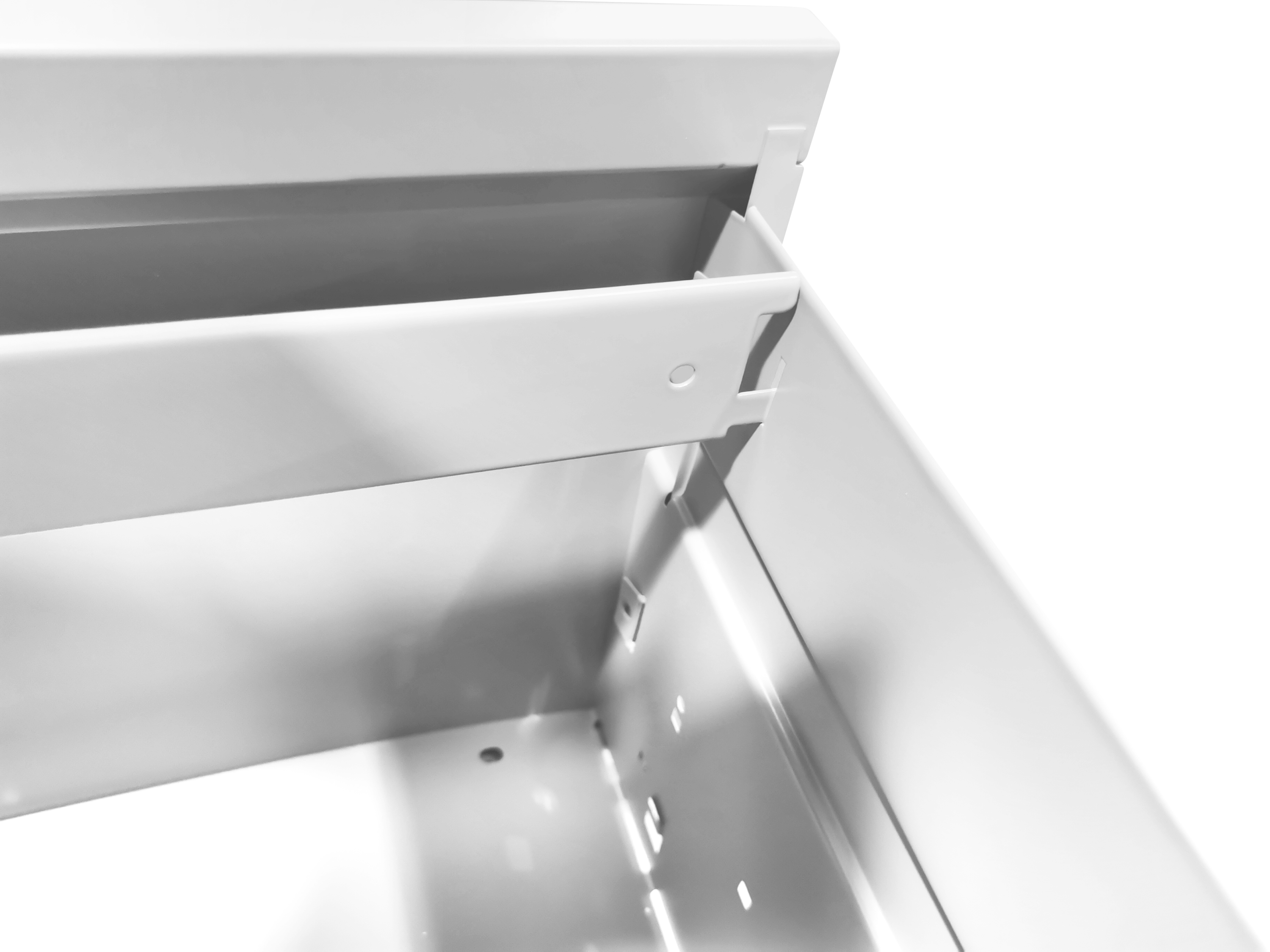 2 Drawer Metal Vertical File Cabinet with Lock Office Home Steel Vertical File Cabinet for A4 Legal/Letter Size