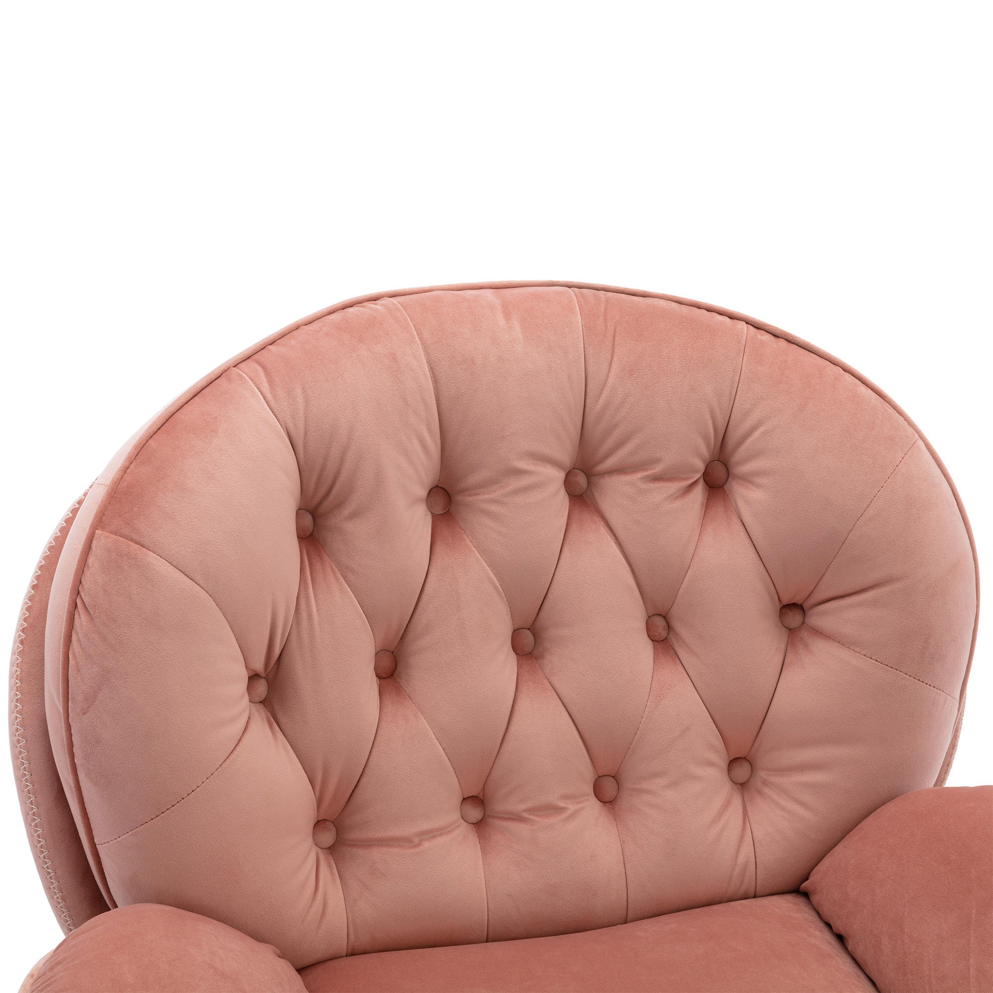 Accent chair  TV Chair  Living room Chair Pink sofa with Ottoman