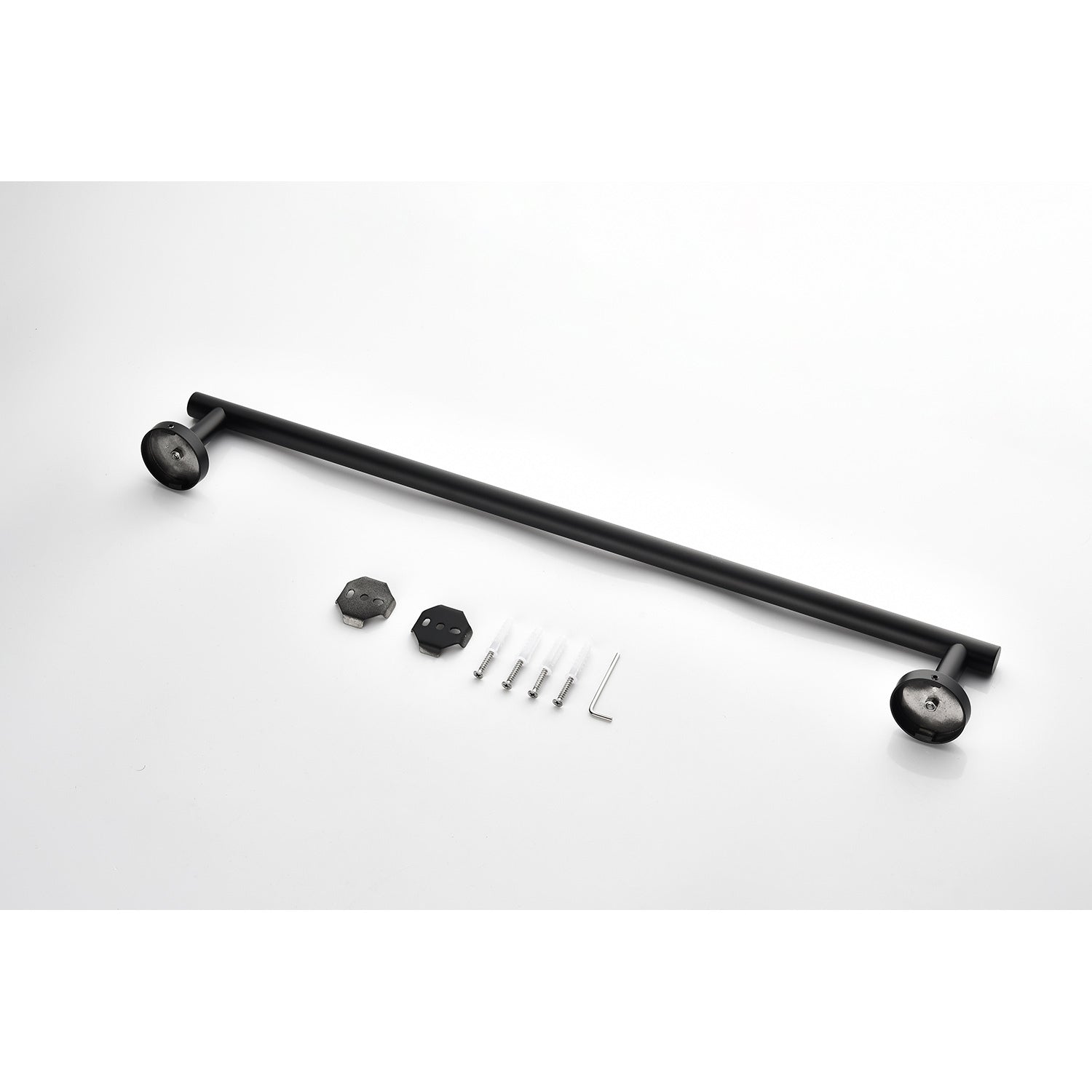 6 Piece Stainless Steel Bathroom Towel Rack Set Wall Mount