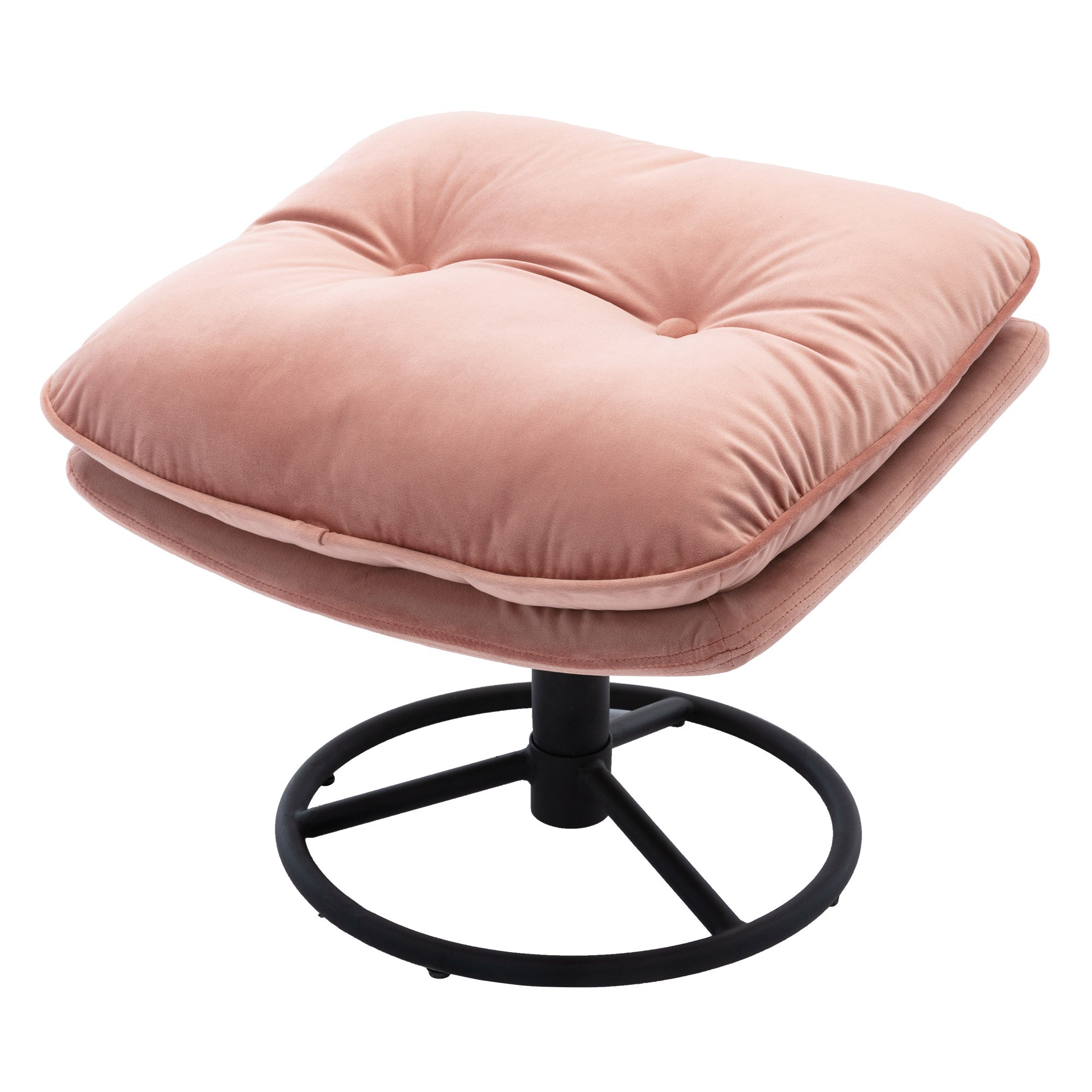 Accent chair  TV Chair  Living room Chair Pink sofa with Ottoman