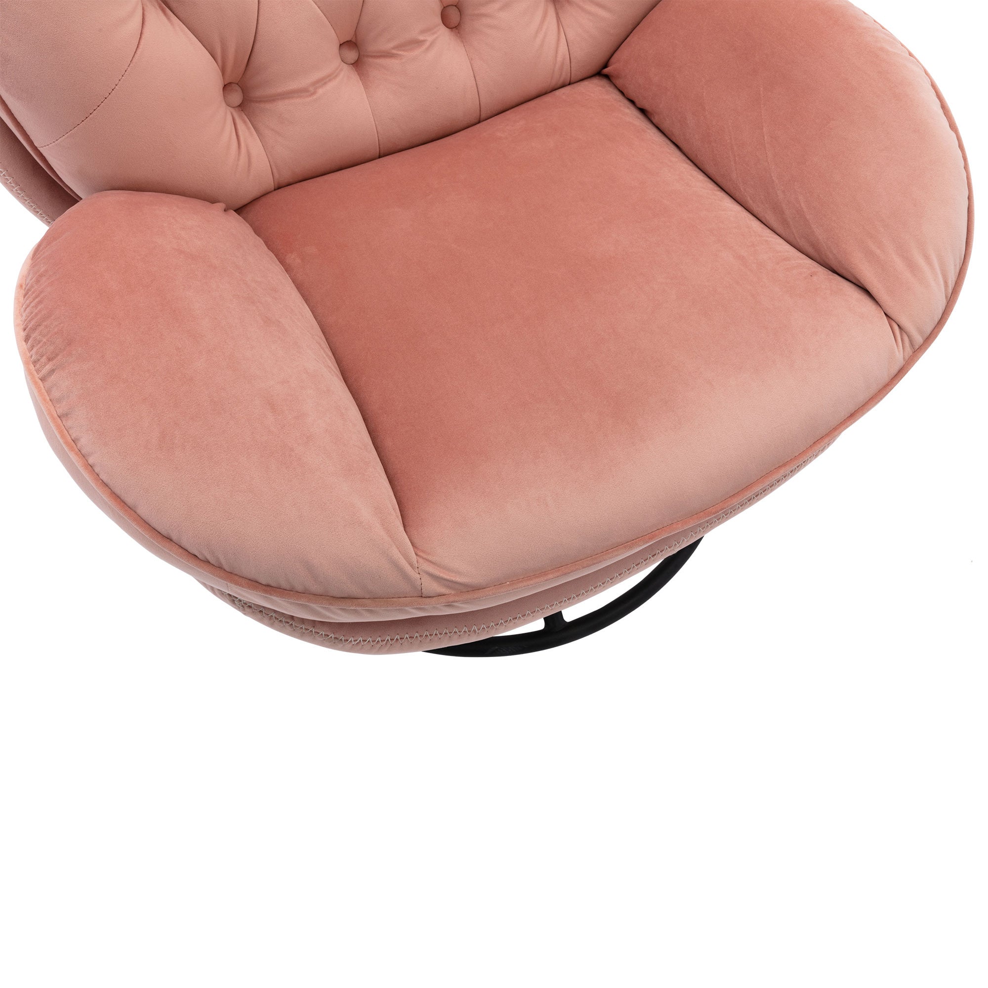 Accent chair  TV Chair  Living room Chair Pink sofa with Ottoman