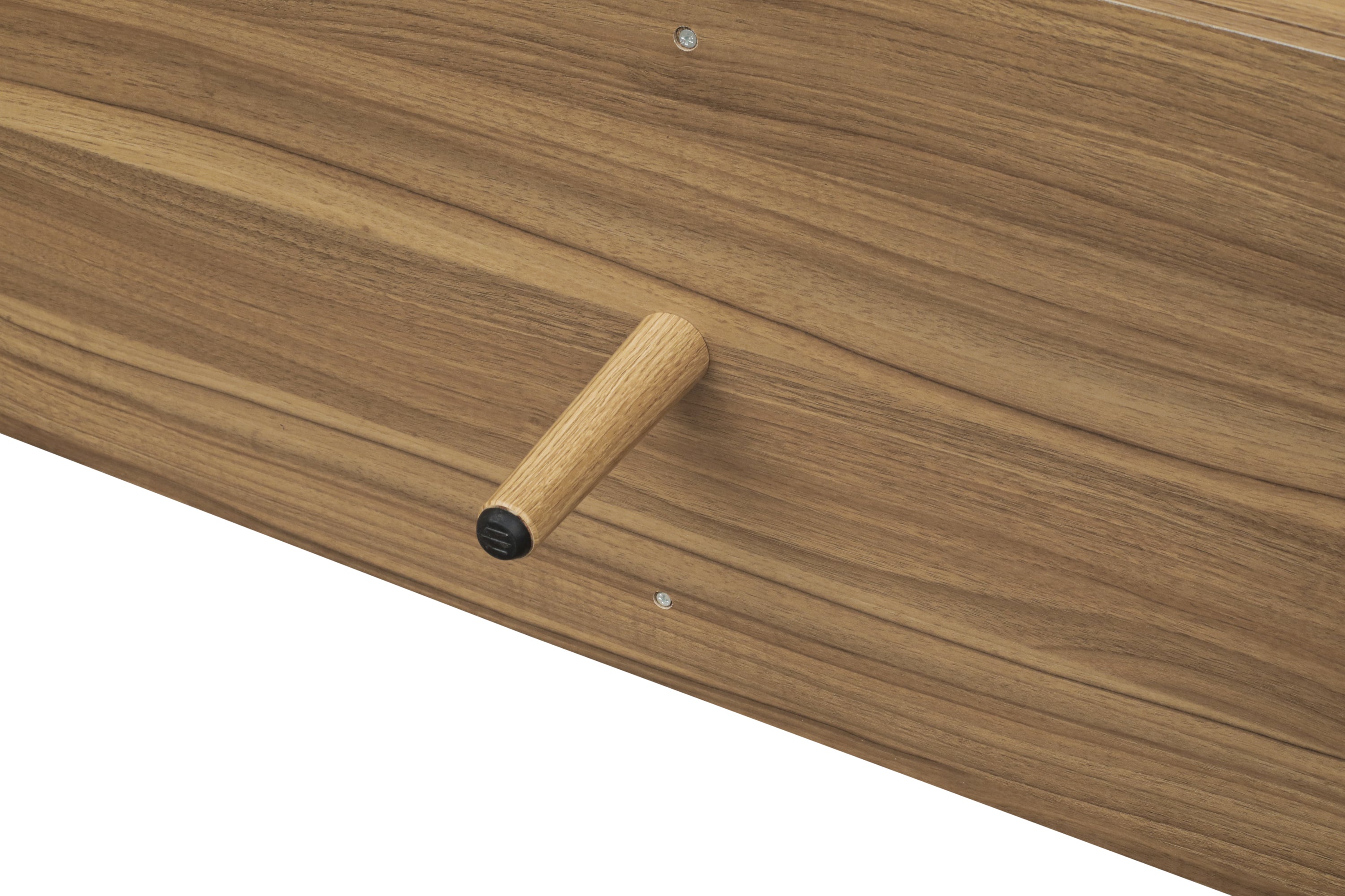 Modern 6 Drawer Dresser Wood Cabinet (Walnut)